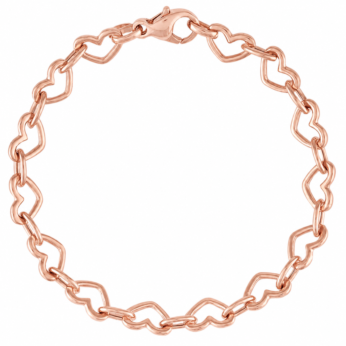Cordelia Charm Bracelet — rose finish product image