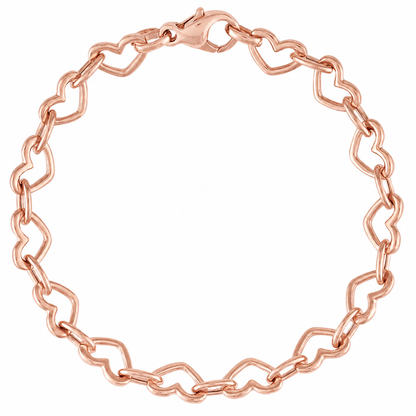 Cordelia Charm Bracelet — rose finish product image