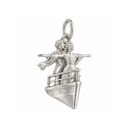 Couple at the Ship Bow Charm — Silver — 50-works-silver-20260916-63