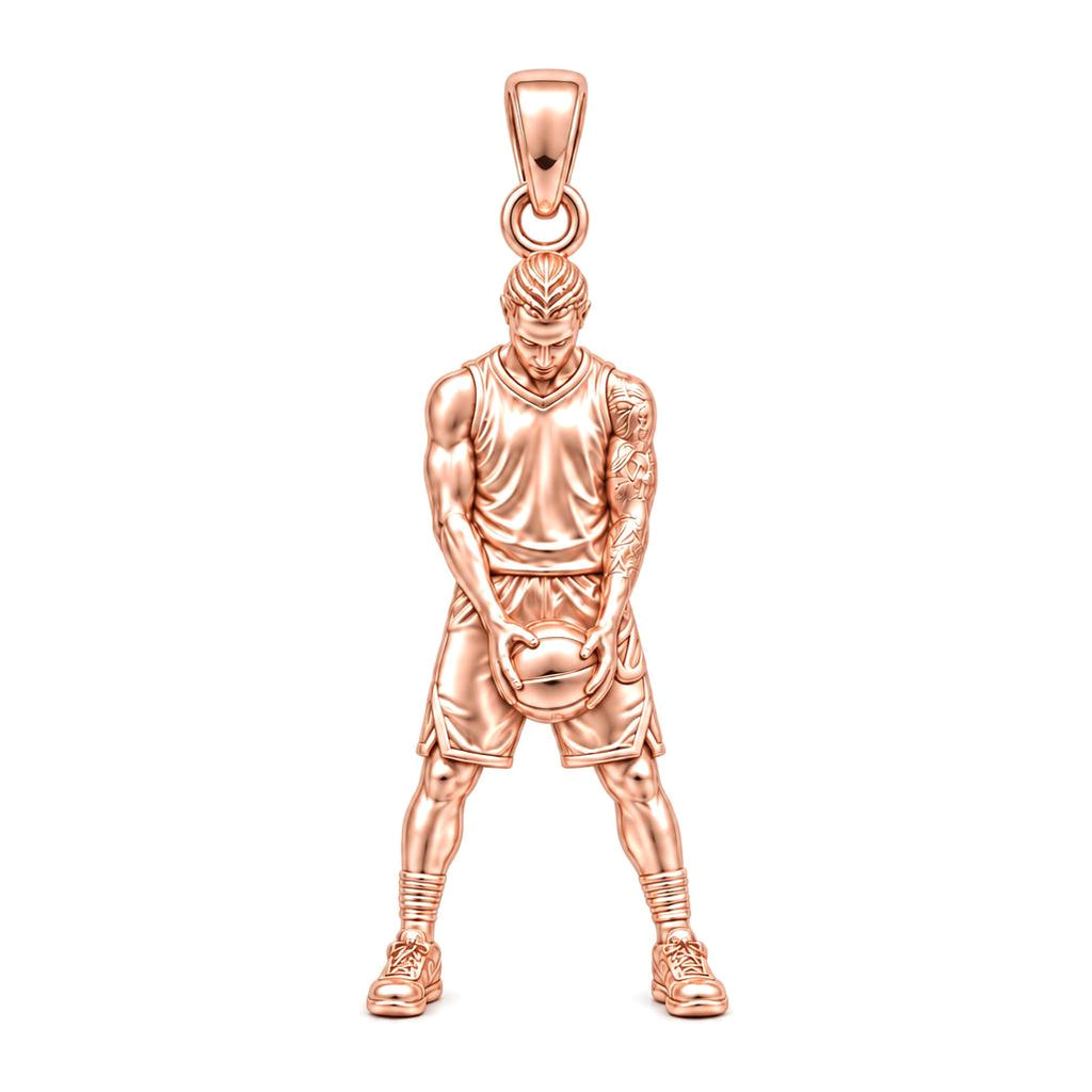 Courtside Focus Athlete Charm and Polyester Cord Bracelet Set