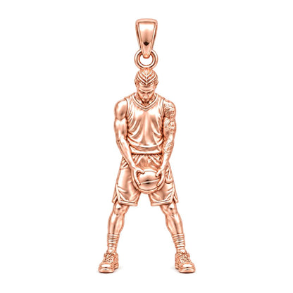 Courtside Focus Athlete Charm and Polyester Cord Bracelet Set
