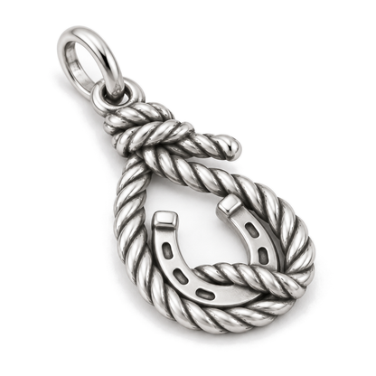 Cowgirl Lasso Charm — Silver Super Macro | charm-topics-remaining-444-2026-09-14 | topic-231