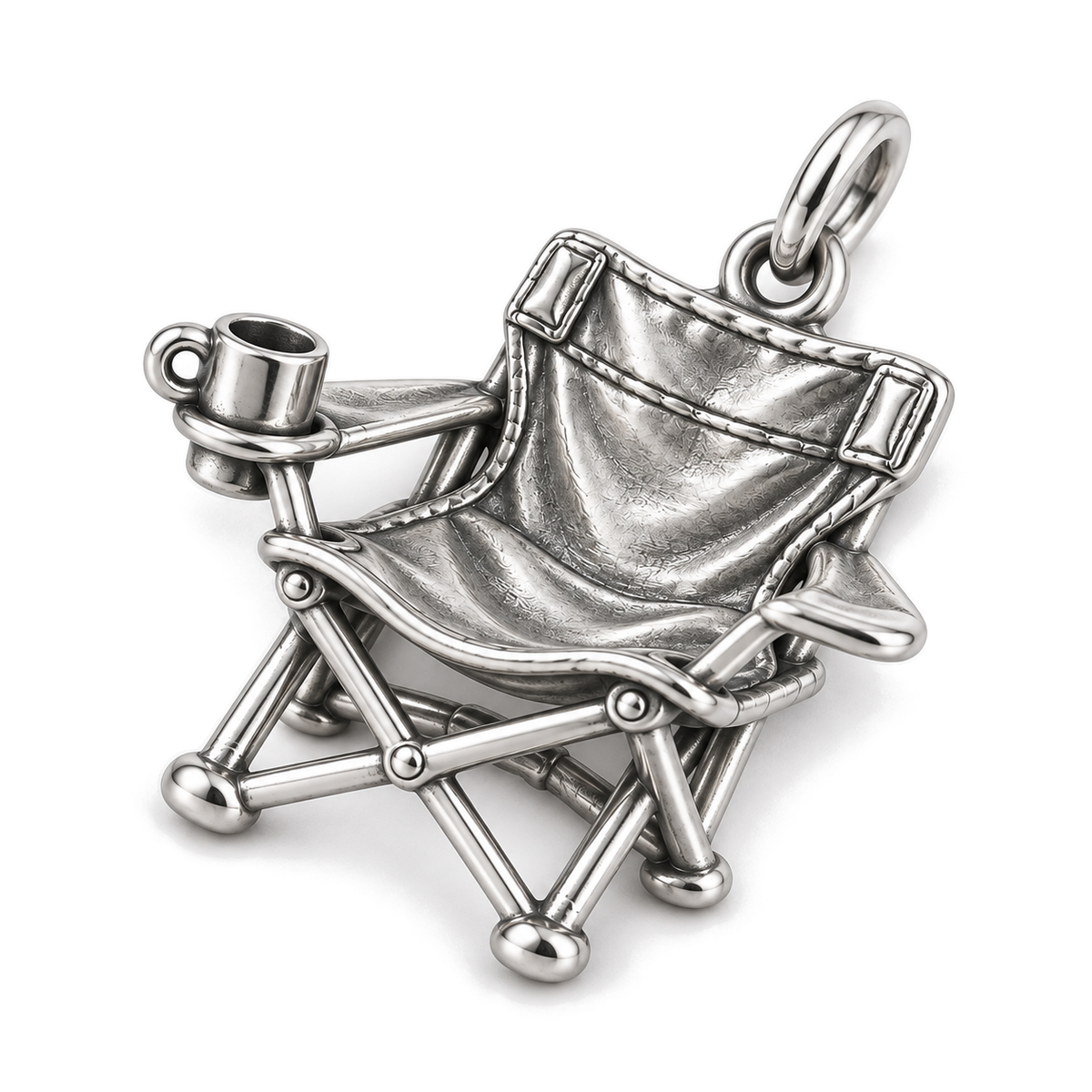 Cozy Campsite Chair Charm — Silver Super Macro | charm-topics-remaining-444-2026-09-14 | topic-324