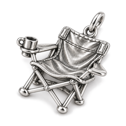 Cozy Campsite Chair Charm — Silver Super Macro | charm-topics-remaining-444-2026-09-14 | topic-324