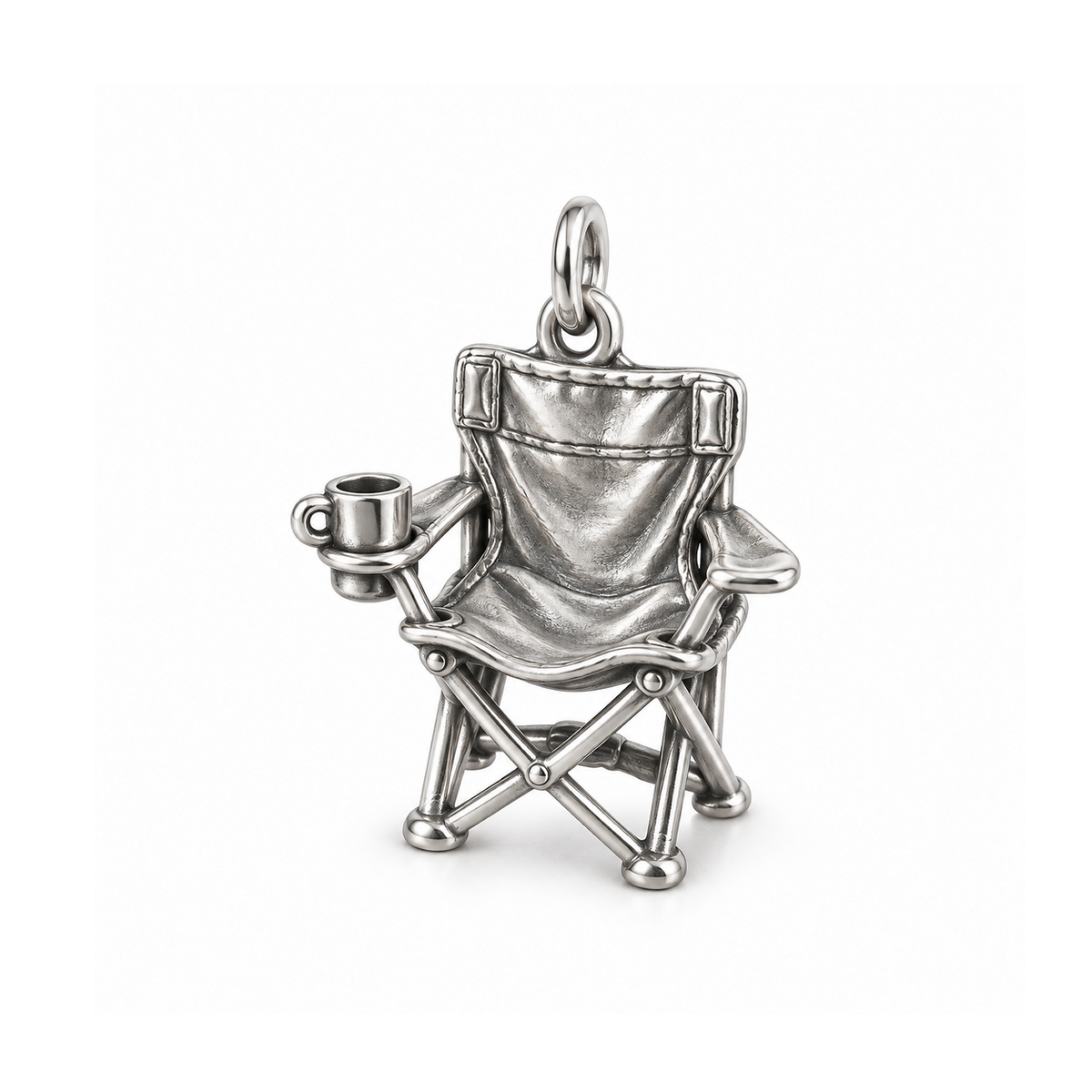 Cozy Campsite Chair Charm — Silver | charm-topics-remaining-444-2026-09-14 | topic-324