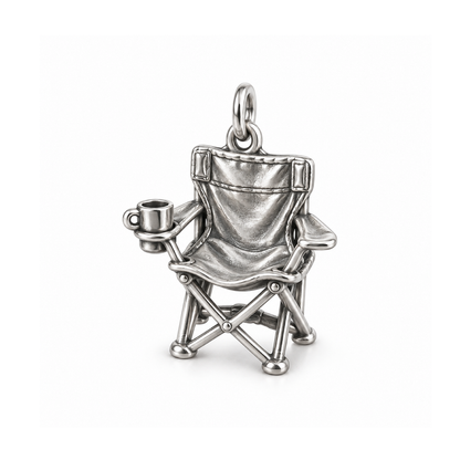 Cozy Campsite Chair Charm — Silver | charm-topics-remaining-444-2026-09-14 | topic-324