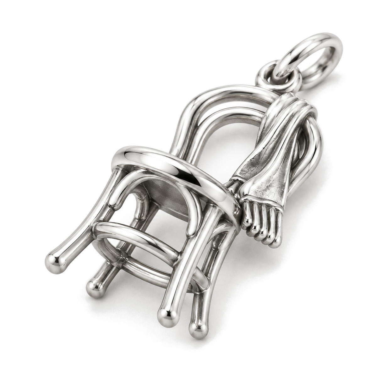 Cozy Chair Charm — Silver Super Macro | charm-topics-remaining-444-2026-09-14 | topic-023