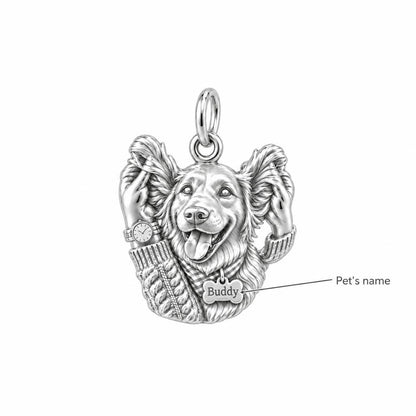 Cozy Ear Rubs Charm Bracelet – Personalized Dog Mom Gift – personalization guide