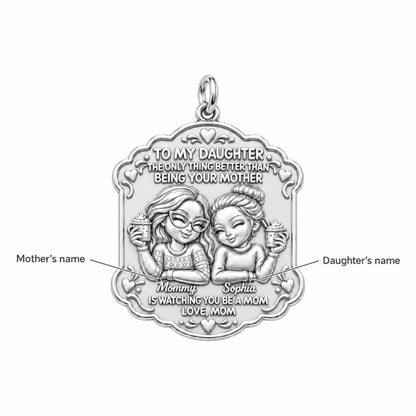 Cozy Mother Daughter Cocoa Charm Bracelet – Personalized Mom Gift – personalization guide