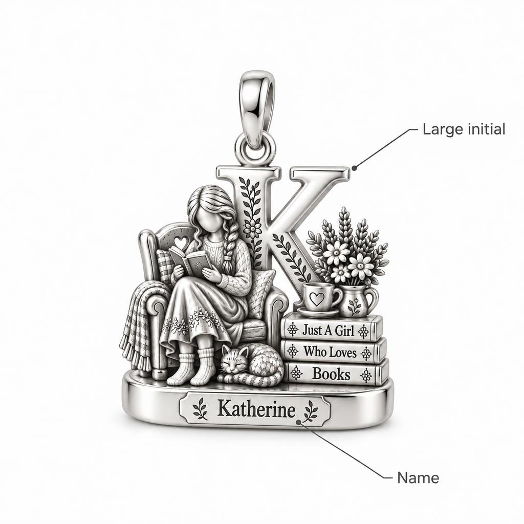Cozy Reading Nook Charm Bracelet – Personalized Book Lover Gift – personalization guide