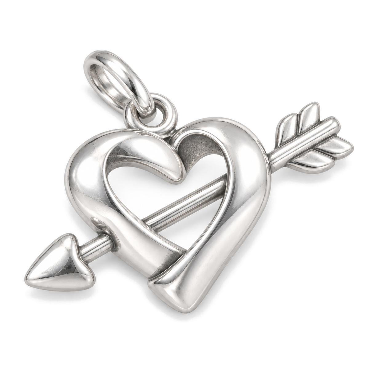 Cupid's Arrow Charm — Silver Super Macro | charm-topics-remaining-444-2026-09-14 | topic-038