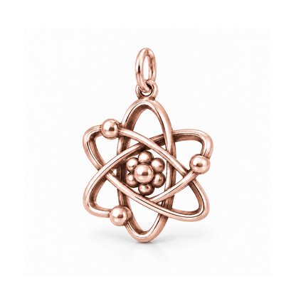 Curious Atom Charm — Rose Gold | charm-topics-remaining-444-2026-09-14 | topic-194