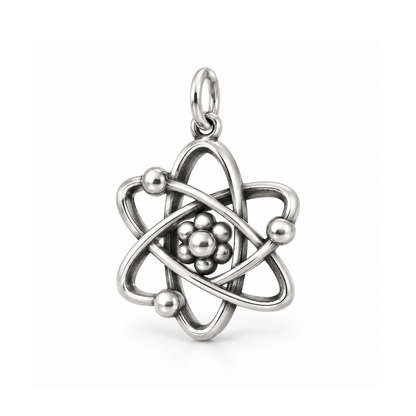 Curious Atom Charm — Silver | charm-topics-remaining-444-2026-09-14 | topic-194