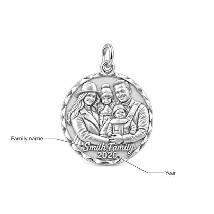 Custom Family Portrait Charm Bracelet – Personalized Mom Gift – personalization guide