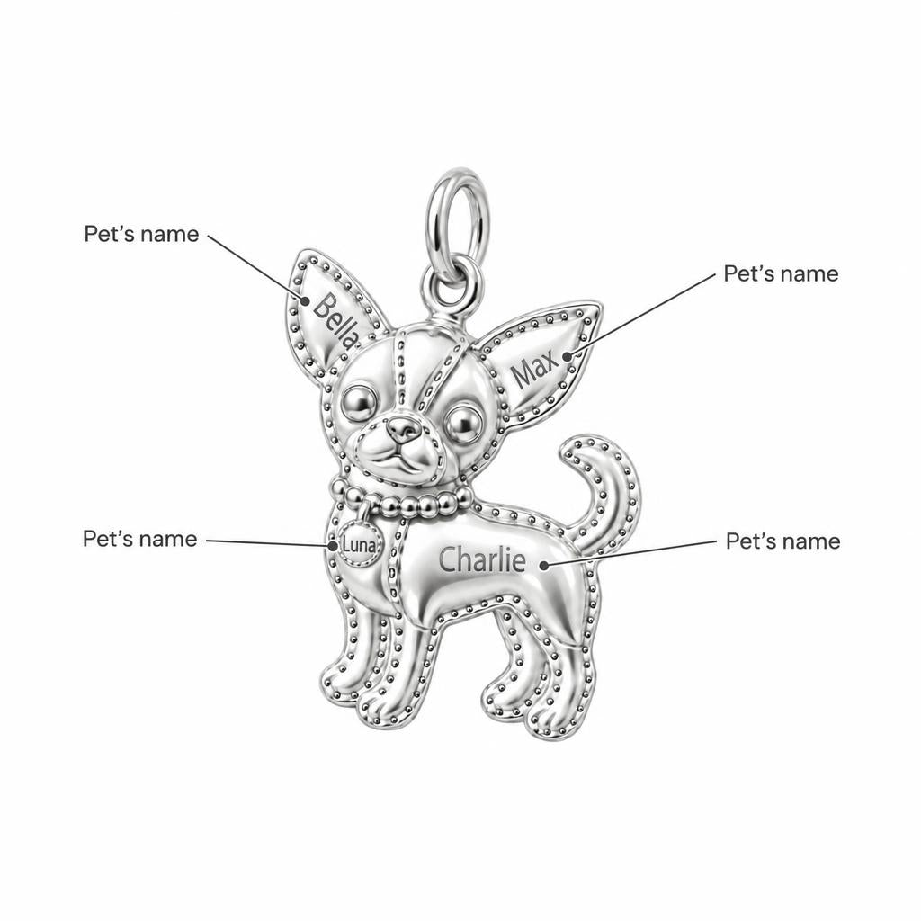 Custom Sculpted Soulmate Charm Bracelet – Personalized Dog Mom Gift – personalization guide