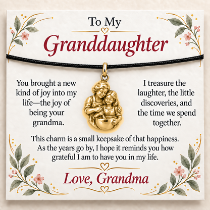 Grandma's Baking Charm: Joy in Every Memory — Main image, gold finish