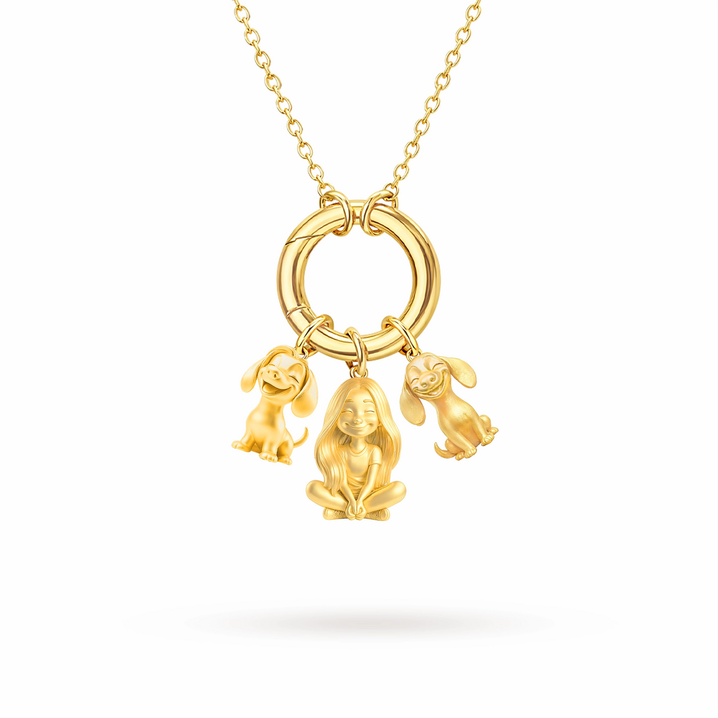 Soulyshine Dachshund Purest - The Petite Companion Charm Necklace