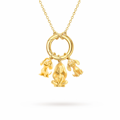 Soulyshine Dachshund Purest - The Petite Companion Charm Necklace