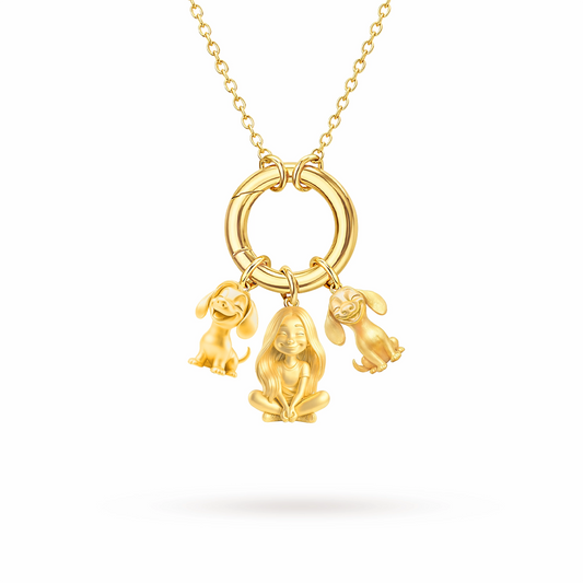 Soulyshine Dachshund Purest - The Petite Companion Charm Necklace