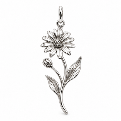 Blooming Memories — Choose Your Flower Charm and Polyester Cord Bracelet Set