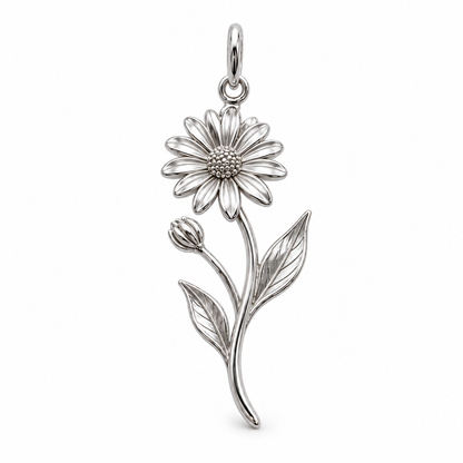 Blooming Memories — Choose Your Flower Charm and Polyester Cord Bracelet Set