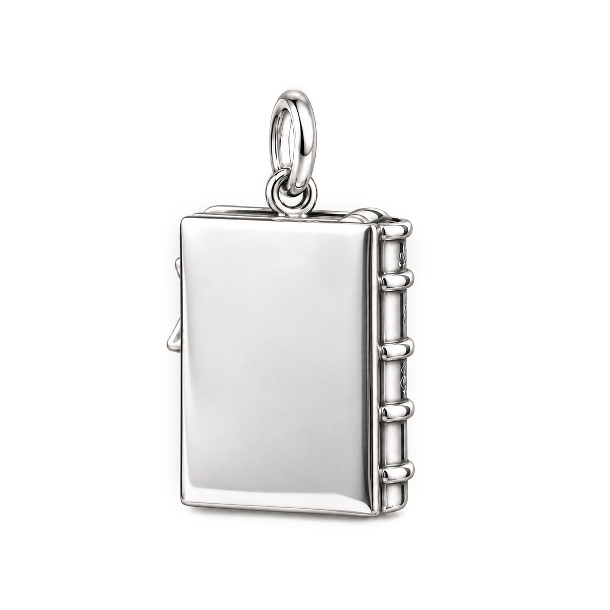 December Narcissus Birth Month Book Charm and Polyester Cord Bracelet Set