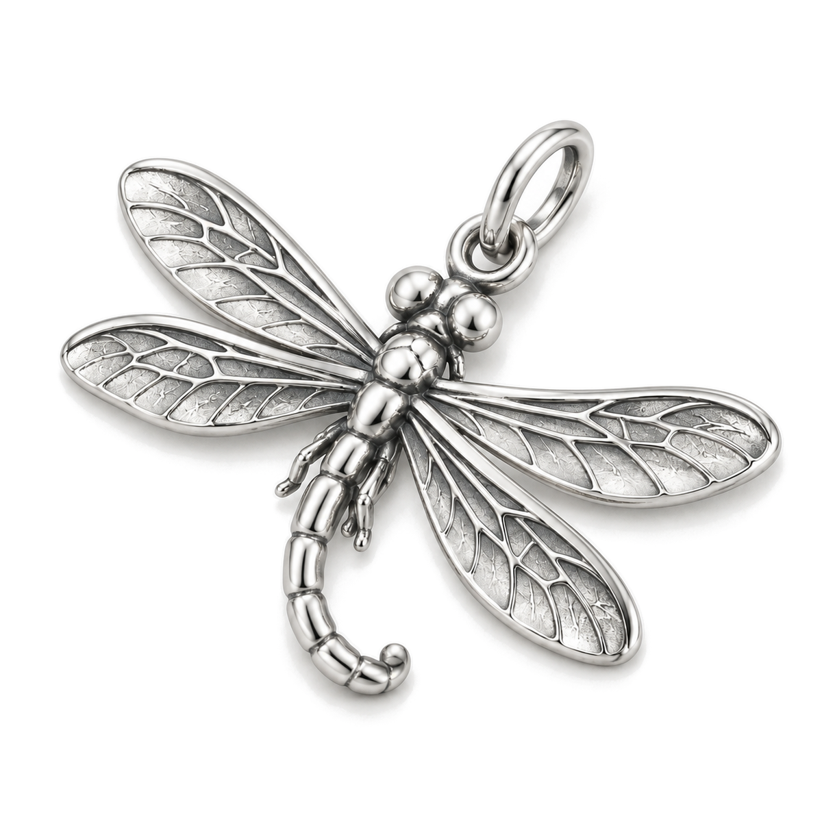 Dragonfly Charm — Silver Super Macro | charm-topics-remaining-444-2026-09-14 | topic-049