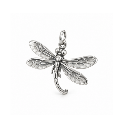 Dragonfly Charm — Silver | charm-topics-remaining-444-2026-09-14 | topic-049