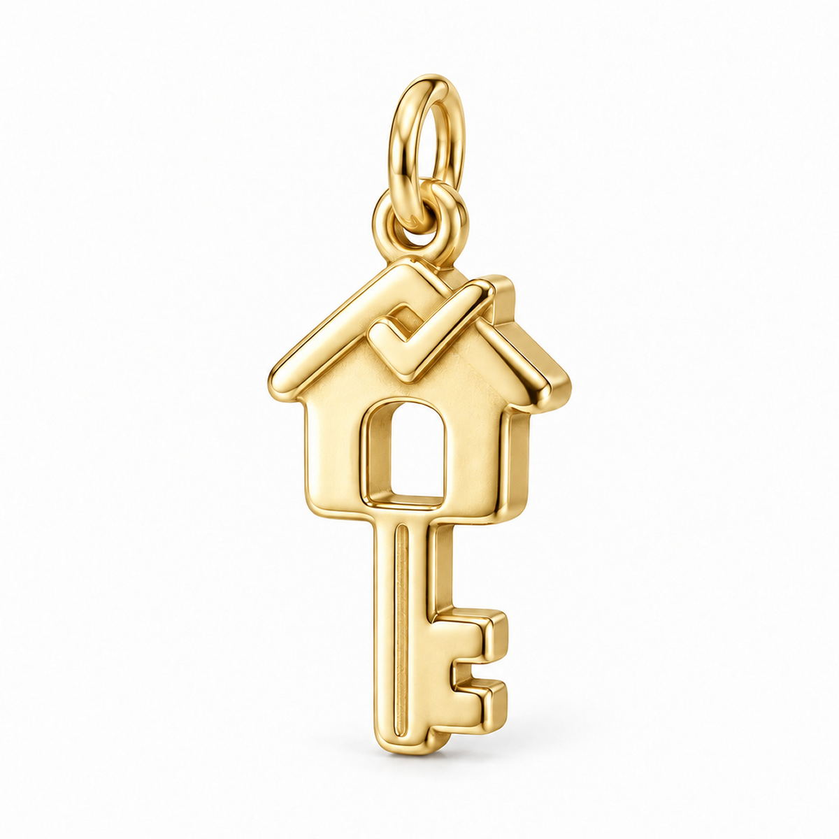 Dream Home Key Charm — Gold | charm-topics-remaining-444-2026-09-14 | topic-241