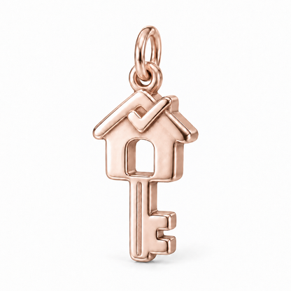 Dream Home Key Charm — Rose Gold | charm-topics-remaining-444-2026-09-14 | topic-241