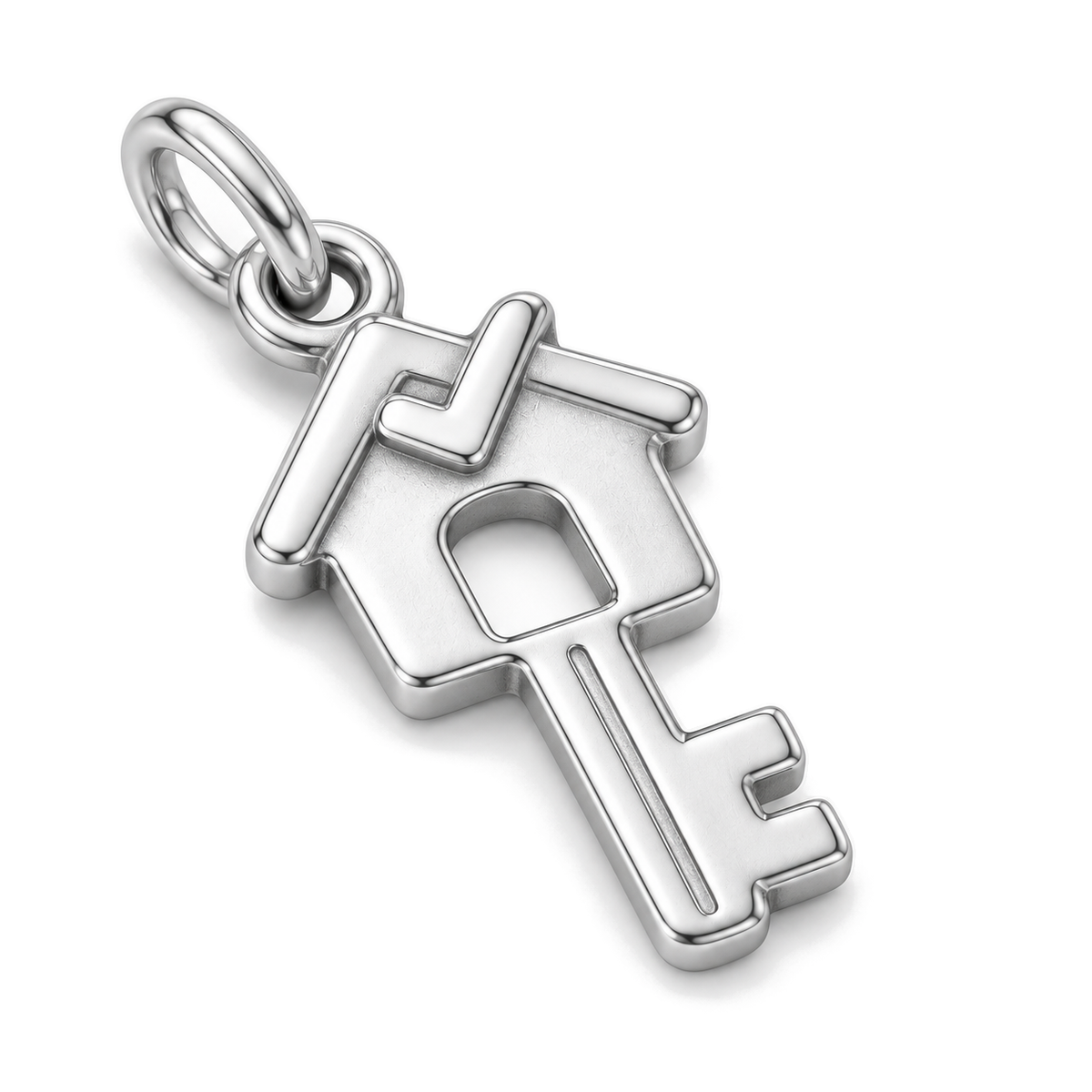 Dream Home Key Charm — Silver Super Macro | charm-topics-remaining-444-2026-09-14 | topic-241