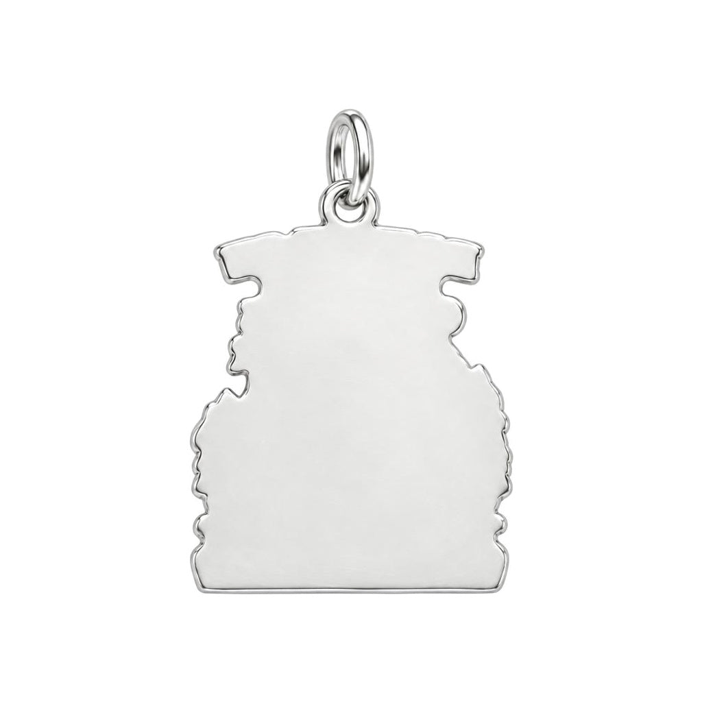 Drunk Campers Matter Charm Bracelet – Personalized Camper Gift – back of the charm, engraving area