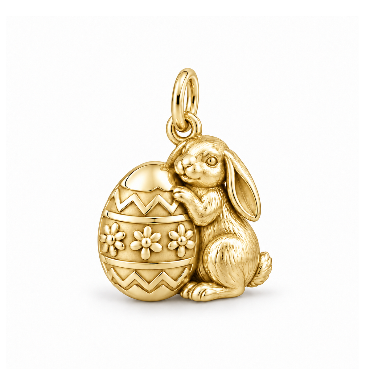 Easter Bunny Charm — Gold | charm-topics-remaining-444-2026-09-14 | topic-040