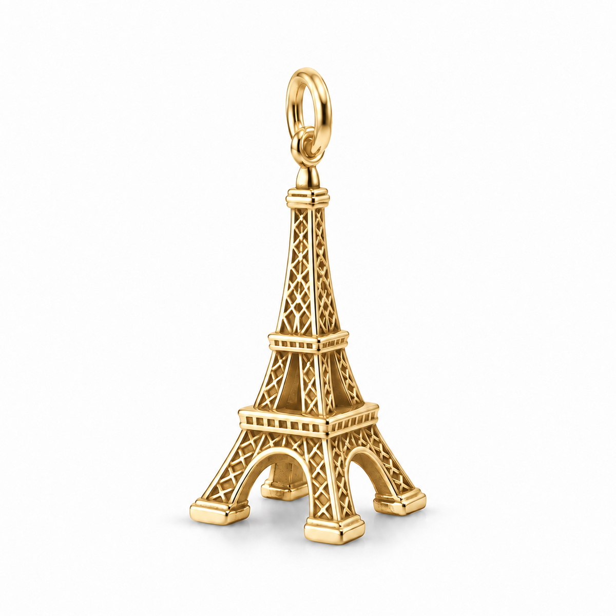 Eiffel Tower Charm — Gold | charm-topics-remaining-444-2026-09-14 | topic-099