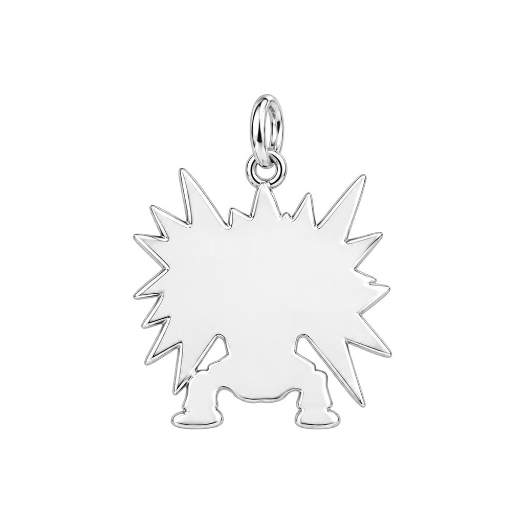 Electric Joy Monkey Charm Bracelet – Personalized Gift – back of the charm, engraving area