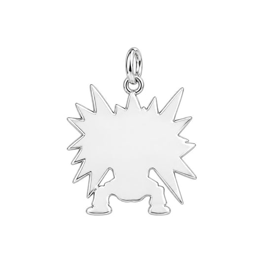 Electric Joy Monkey Charm Bracelet – Personalized Gift – back of the charm, engraving area