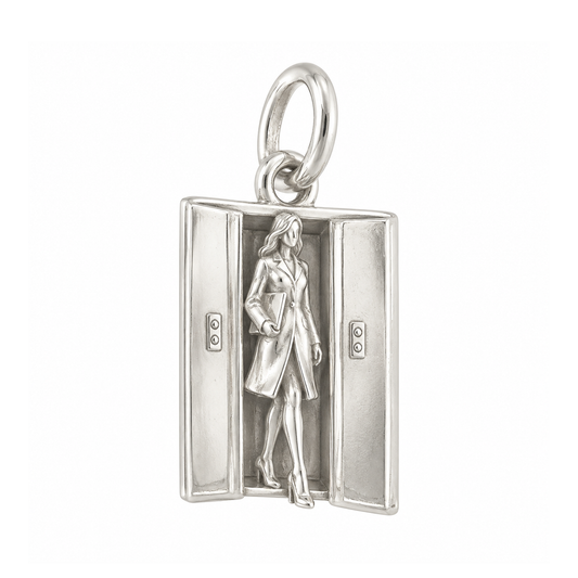 Elevator Doors and Silhouette Charm — Silver — 50-works-silver-20260916-44