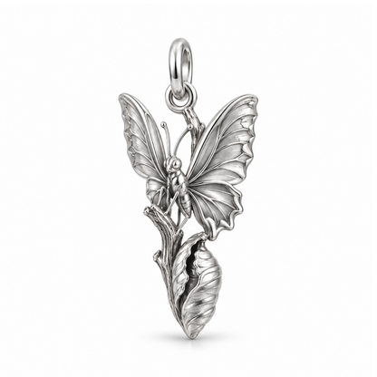 Emerging Butterfly Charm — Silver | charm-topics-remaining-444-2026-09-14 | topic-033