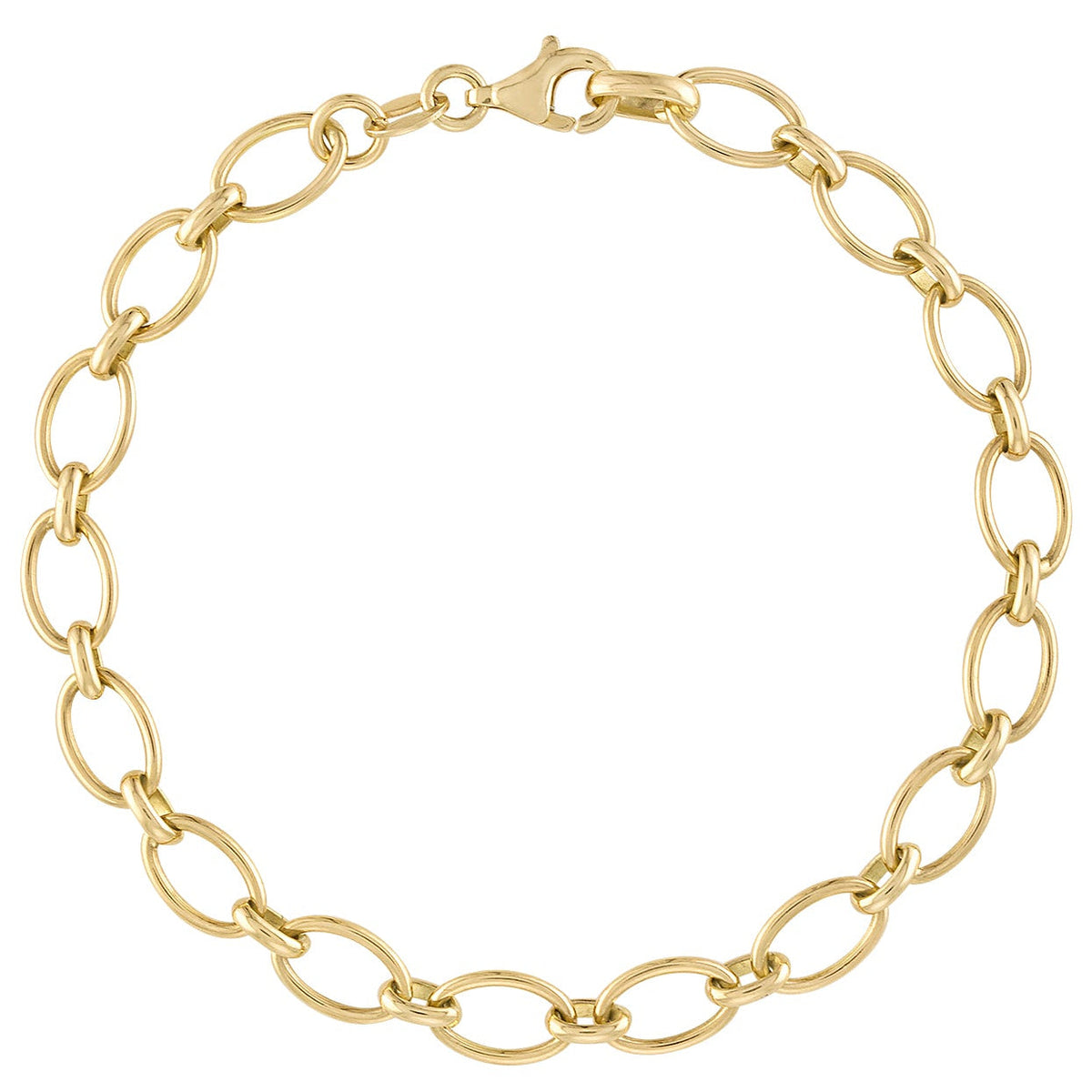 Emily Charm Bracelet — gold finish product image