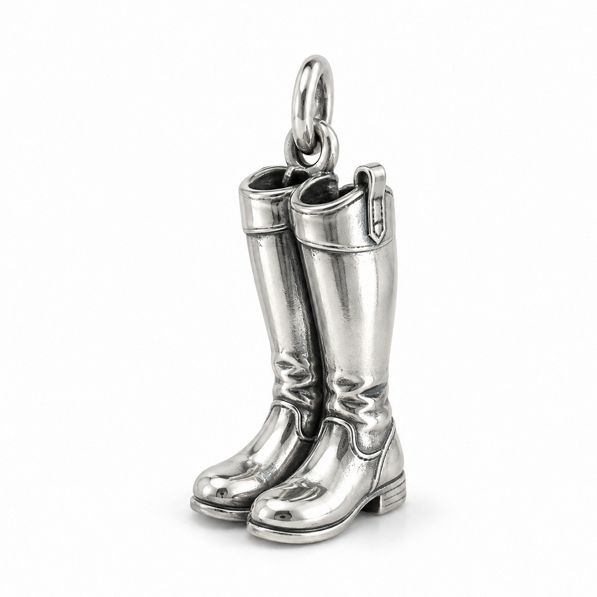 Equestrian Spirit Boots Charm — Silver | charm-topics-remaining-444-2026-09-14 | topic-279