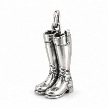 Equestrian Spirit Boots Charm — Silver | charm-topics-remaining-444-2026-09-14 | topic-279