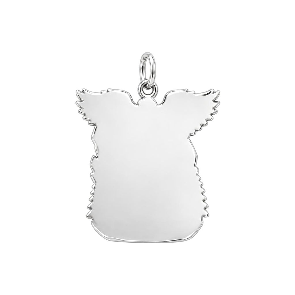Eternal Oath Veteran Charm Bracelet – Personalized Veteran Gift – back of the charm, engraving area
