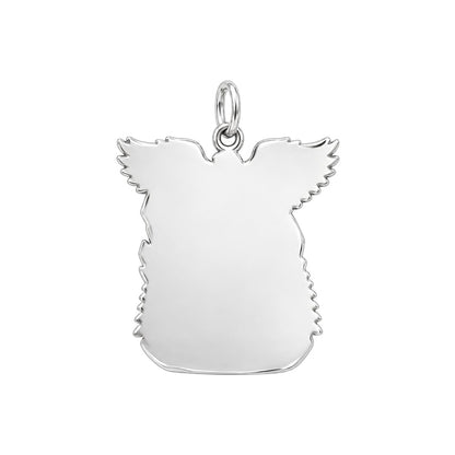 Eternal Oath Veteran Charm Bracelet – Personalized Veteran Gift – back of the charm, engraving area