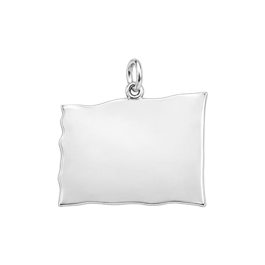 Eternal Patriot Honor Charm Bracelet – Personalized Veteran Gift – back of the charm, engraving area