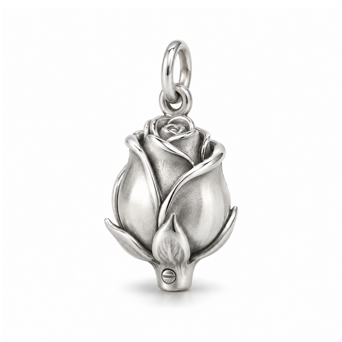 Eternal Rose Memorial Charm — Silver | charm-topics-remaining-444-2026-09-14 | topic-405