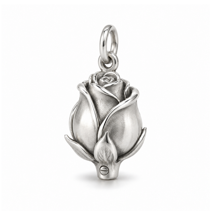 Eternal Rose Memorial Charm — Silver | charm-topics-remaining-444-2026-09-14 | topic-405