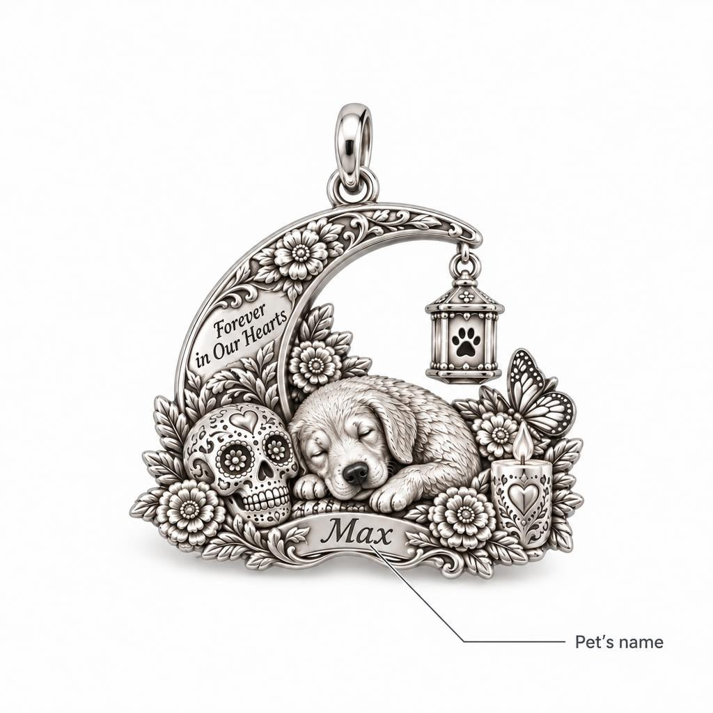 Eternal Spirit Pet Memorial Charm Bracelet – Personalized Dog Mom Gift – personalization guide