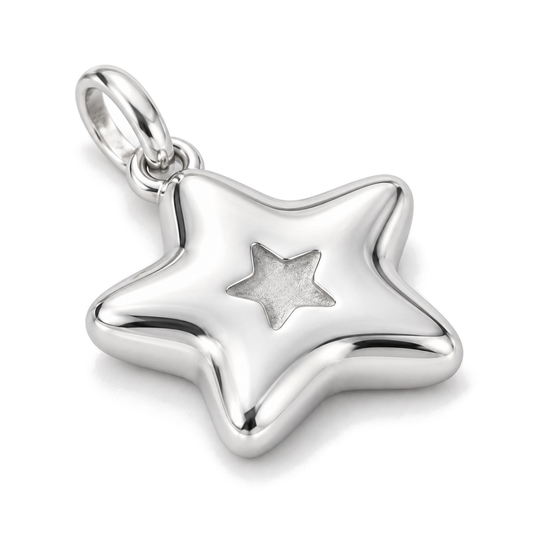 Eternal Star Memorial Charm — Silver Super Macro | charm-topics-remaining-444-2026-09-14 | topic-404
