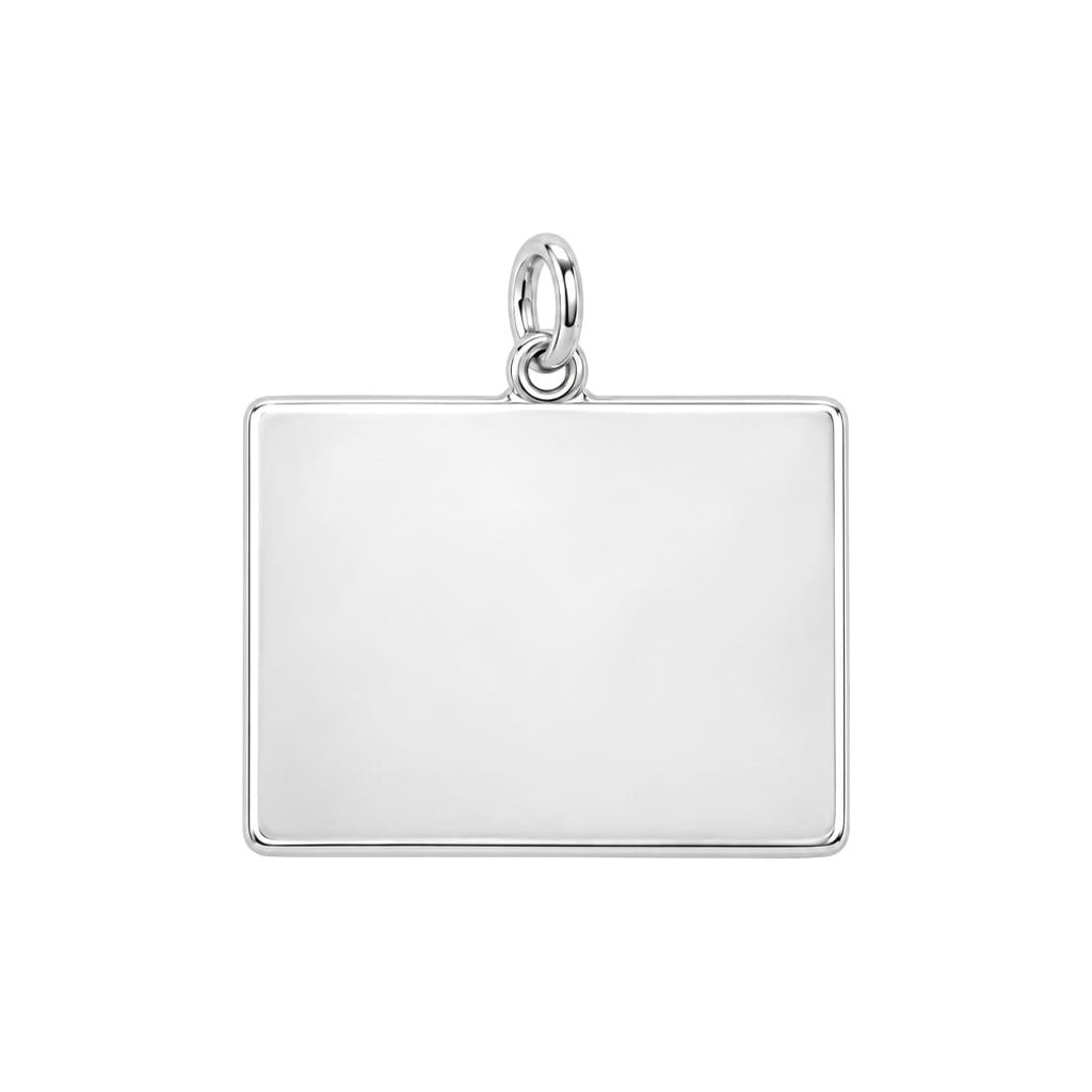 Eventually Asked Yet Charm Bracelet – Personalized Couple Gift – back of the charm, engraving area
