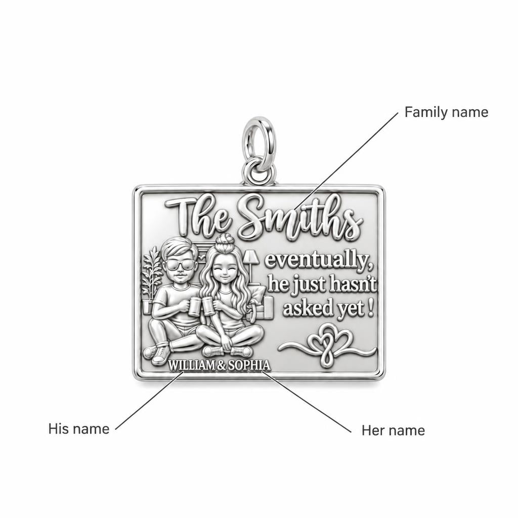 Eventually Asked Yet Charm Bracelet – Personalized Couple Gift – personalization guide